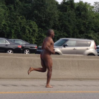 Have You Ever Seen a Naked Dude Running From the Police On I-71 During Rush Hour Traffic? Because If You Haven't Here You Go