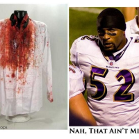 Ray Lewis Says He Didn't Murder Those Two Guys Back in 2000 Because He Was Dressed Too Nice That Night So It's Cool